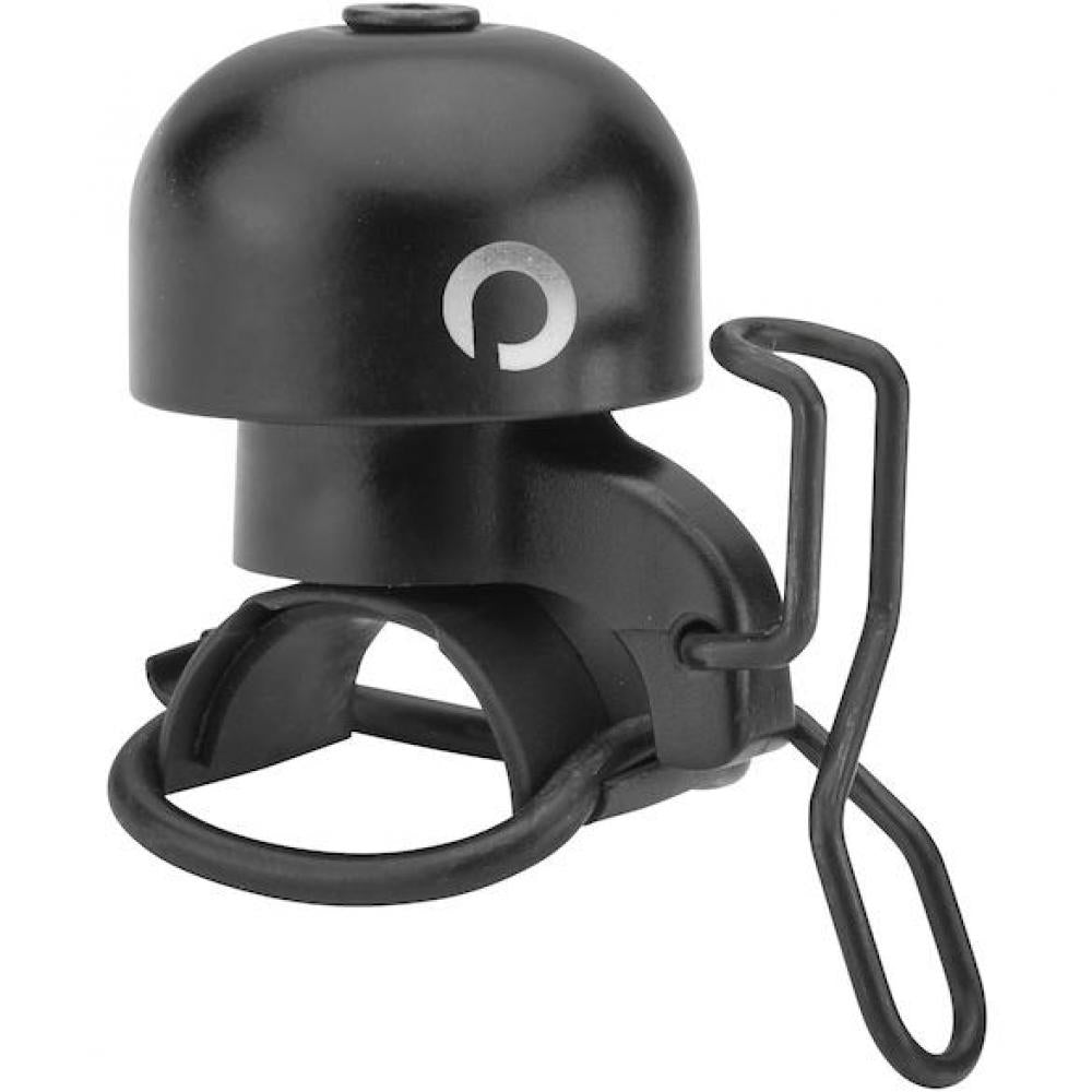 Schwarze Procraft DIN-Dong Advanced Fahrradklingel, universell, modern und laut.