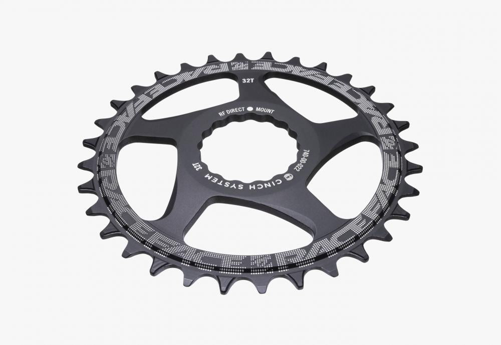 Race Face Cinch Direct Mount Kettenblatt 36 Z., 52 mm, schwarz - effizienter Antrieb