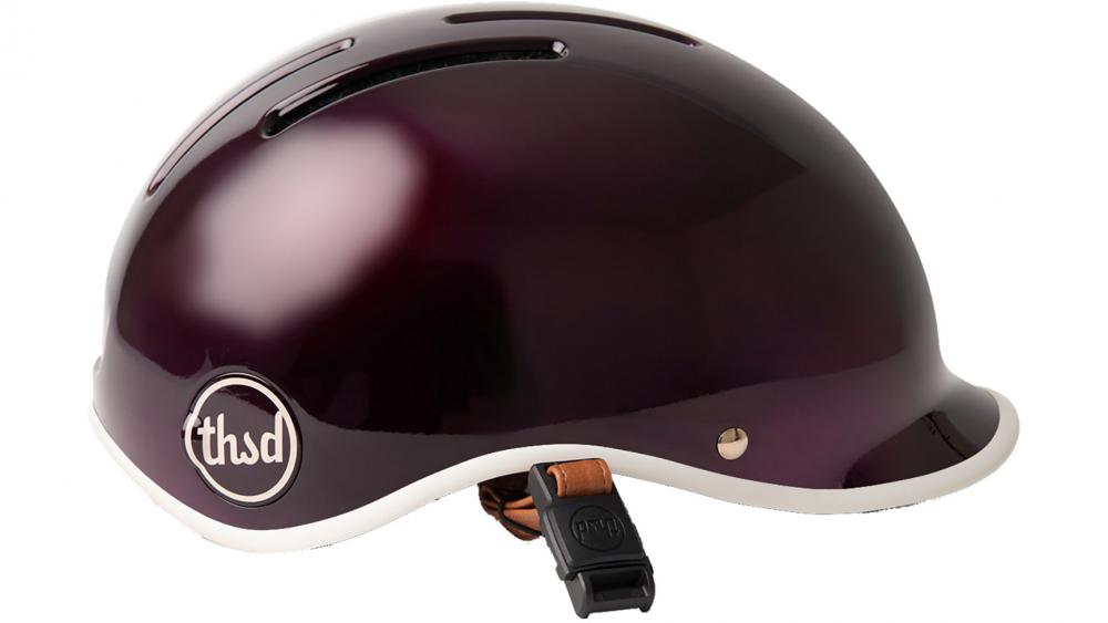 Thousand Heritage 2.0 City-Fahrradhelm M (57-59 cm) Chic-a-Cherry-Cola - magnetischer Fidlock-Verschluss, Pop-Lock, verbesserte Belüftung