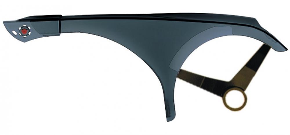 Hebie CHAINGUARD 391 Kettenschutz 48 Zähne - schwarz-transparent
