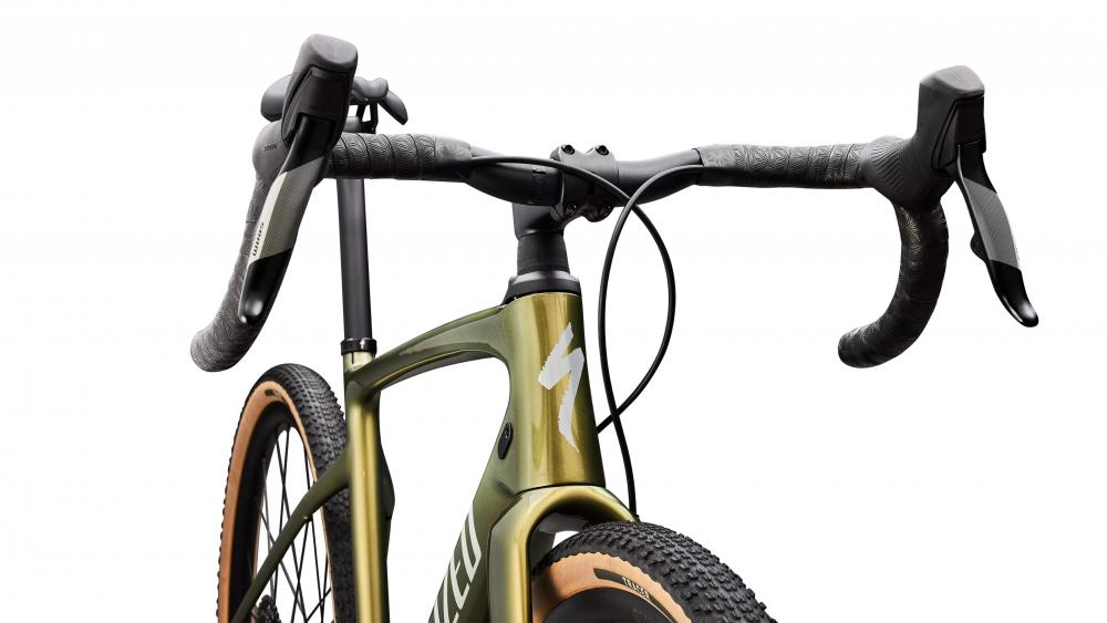 Specialized Diverge Comp Gravel Bike 54cm - Laurel Green Metallic/Gold Pearl - Gravelbike