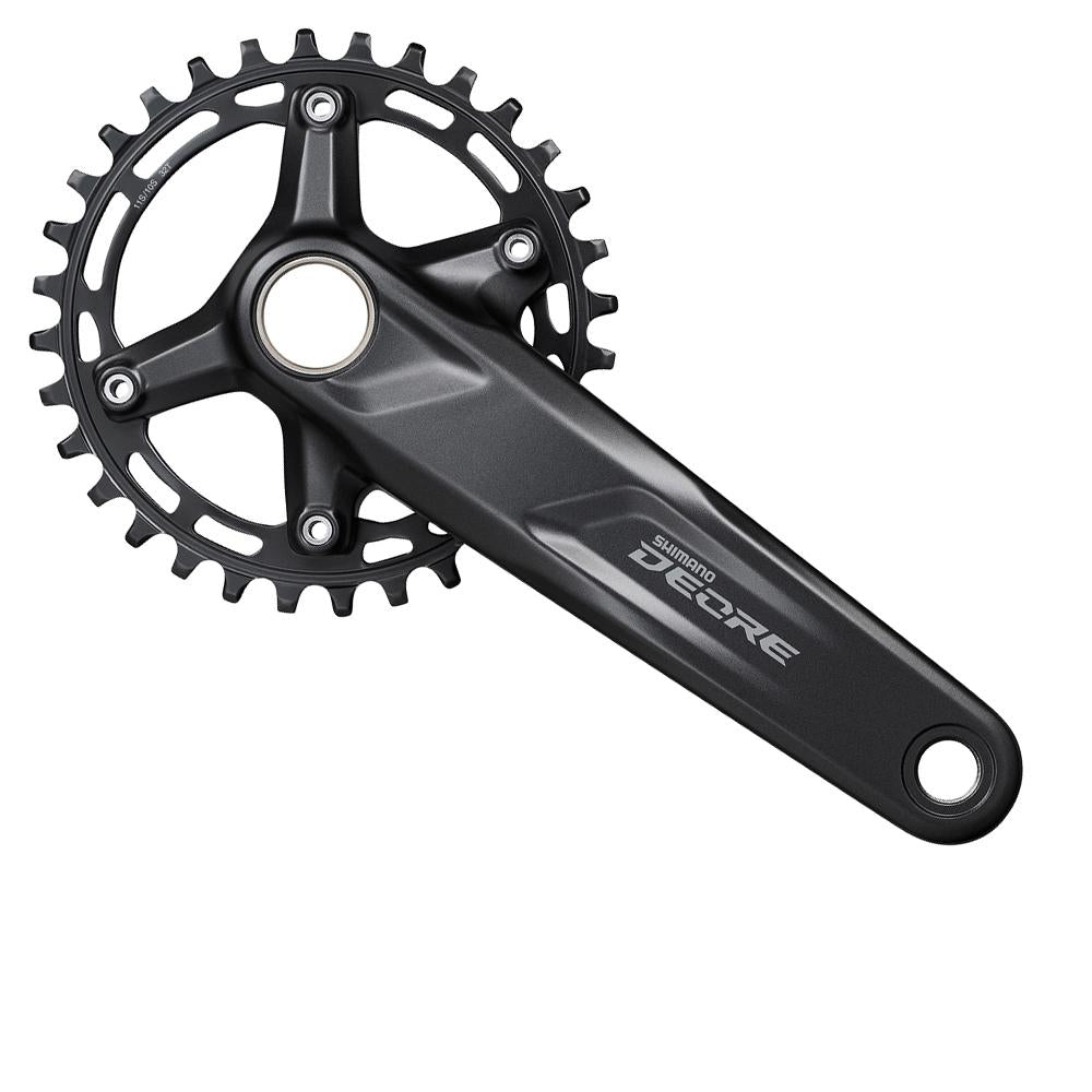 SHIMANO Kurbelgarnitur DEORE FC-M5100 Kurbelgarnitur - 10-fach, 11-fach, 170 mm, 32 Zähne