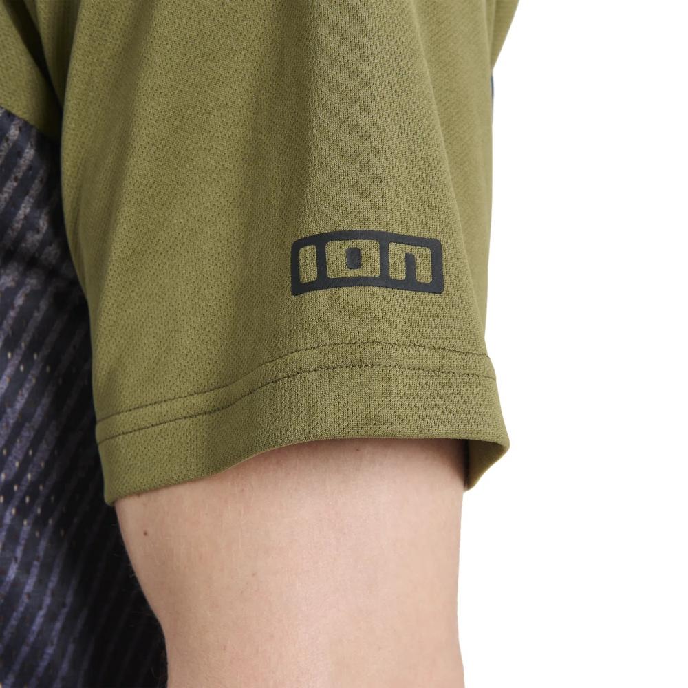 ION Bike Herren Mountainbike Hose ION MTB Jersey Short Sleeve Scrub Men 48/S 47232-5010 - MTB Jersey Kurzarm Scrub Herren