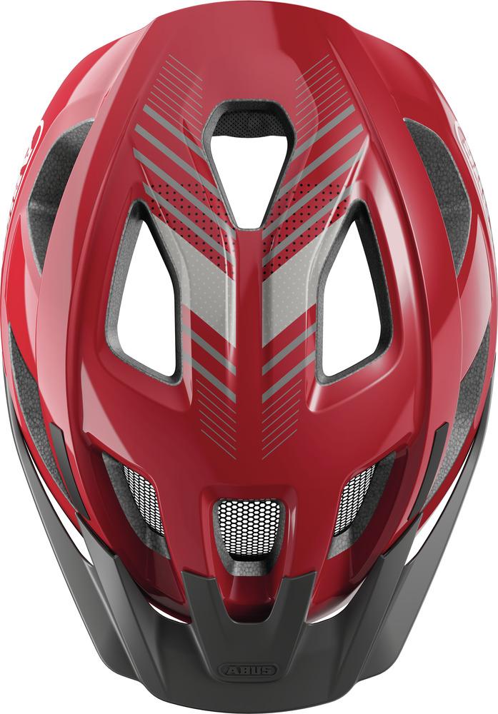 Abus Fahrradhelm Aduro 3.0 L=58-62cm blaze red