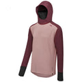 IXS Sports Division iXS Carve Digger EVO Hooded Jersey M Taupe-Raisin - vielseitiges Bike-Kapuzentrikot