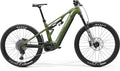 Merida eONE-EIGHTY 900 I1 silk anaconda S Grün - vollgefedertes E-MTB für Trail-Performance