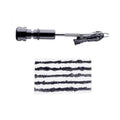 Axle Tire Plug Set 34 Schwarz - Reparatur-Set für 15 mm Steckachsen, aktueller Stand der Technik