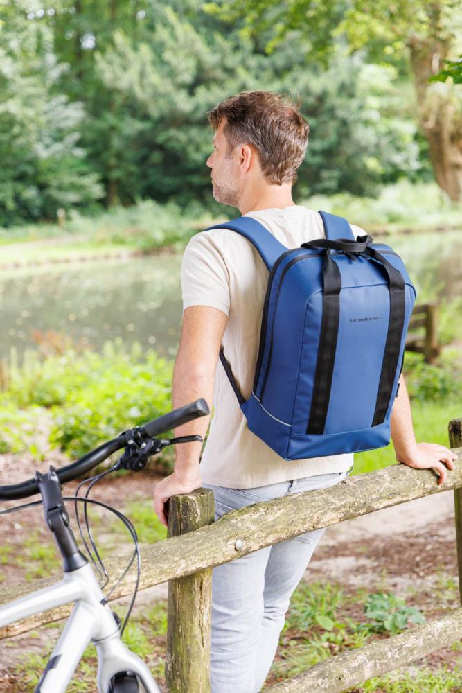 New Looxs Rucksack Nevada Backpack Dark Blue 24L Blue - vielseitiger Fahrrad-Rucksack