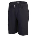 CHIBA Baggy Pants mit Innenhose Lady - Radhose 4XL schwarz mit Sitzpolster