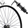 Hinterrad 28" Disc Centerlock schwarz SE