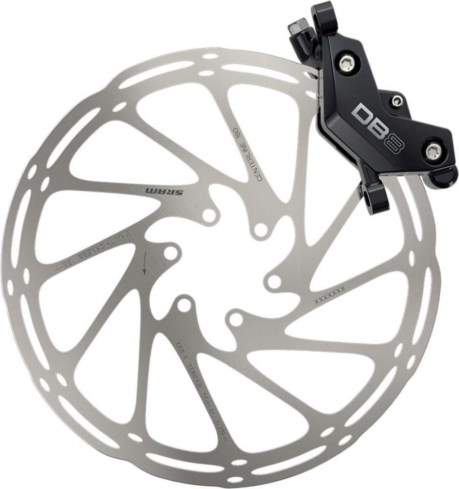 SRAM Bremse DB8 hinten - robuste, mineralölbasierte Leistungsbremse