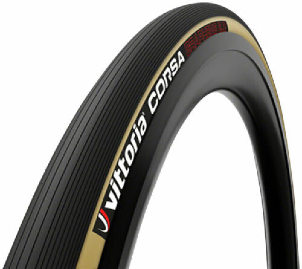 Vittoria Reifen Corsa 28x1.25 Zoll 32-622 schwarz/creme faltbar