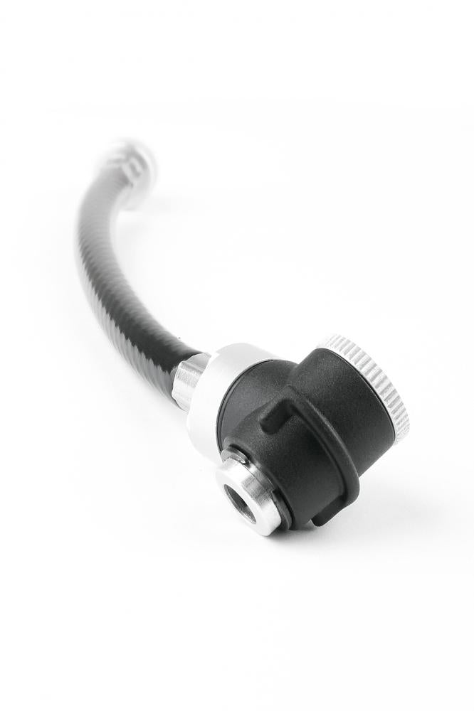SKS Zipflinger Schlauchadapter für schwer zugängliche Ventile - kompatibel mit SV AV DV ideal für Kinderfahrräder Schubkarren Kinderwagen 175 mm Länge