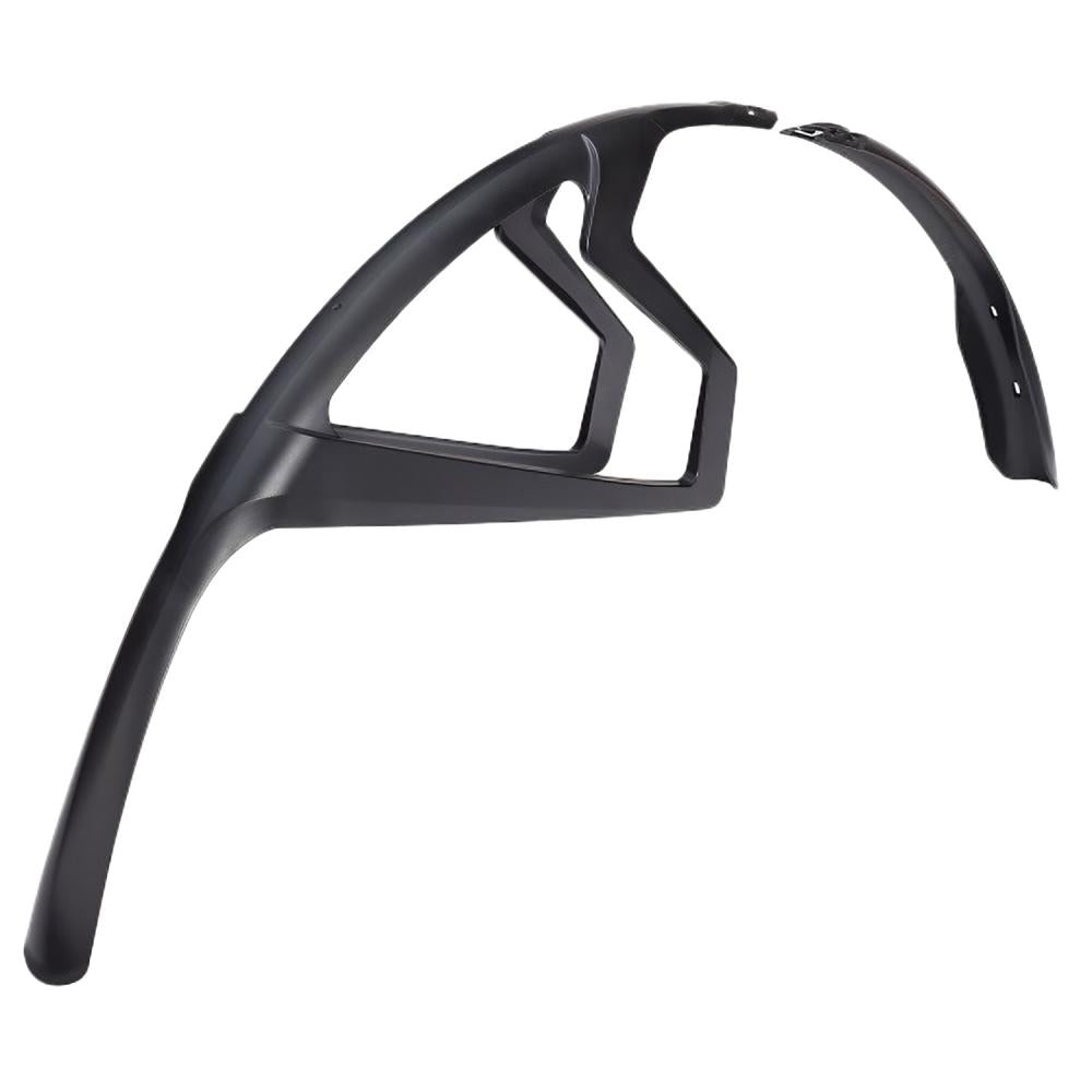 M-WAVE Mud Max R-Mud Schutzblech-Set 28\", extra langer Spritzschutz, werkzeuglose Montage