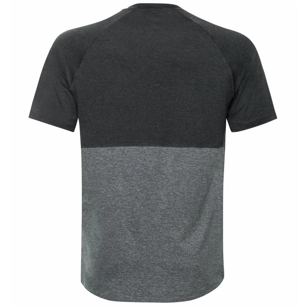 Odlo Men´s T-shirt crew neck s/s RIDE EASY black melange grey melange Größe XL