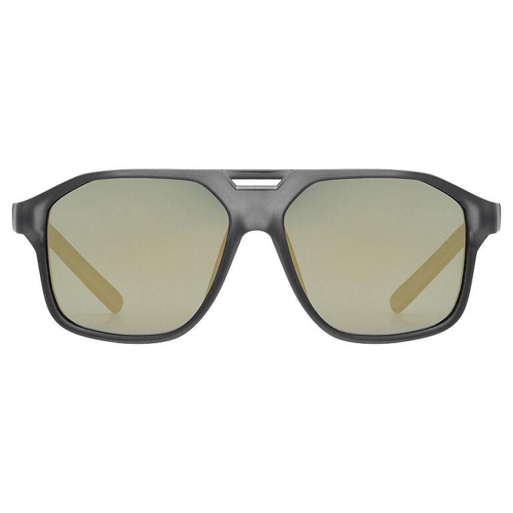 uvex Cosmic Sonnenbrille Smoke Matt - Verspiegelt Gold, Einheitsgröße