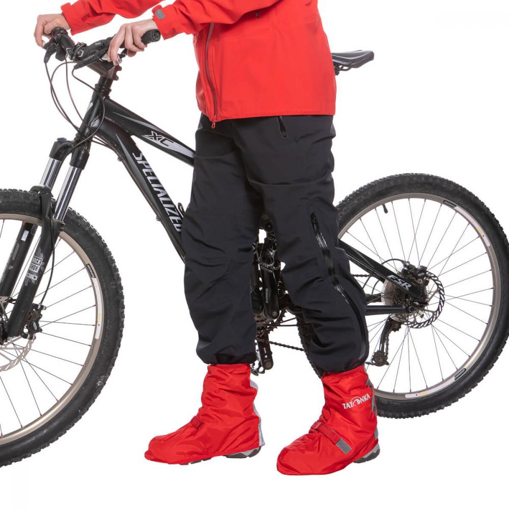 Tatonka Velo Gaiter - Fahrradgamaschen Unisex Größe S mit leichtem Spritzschutz