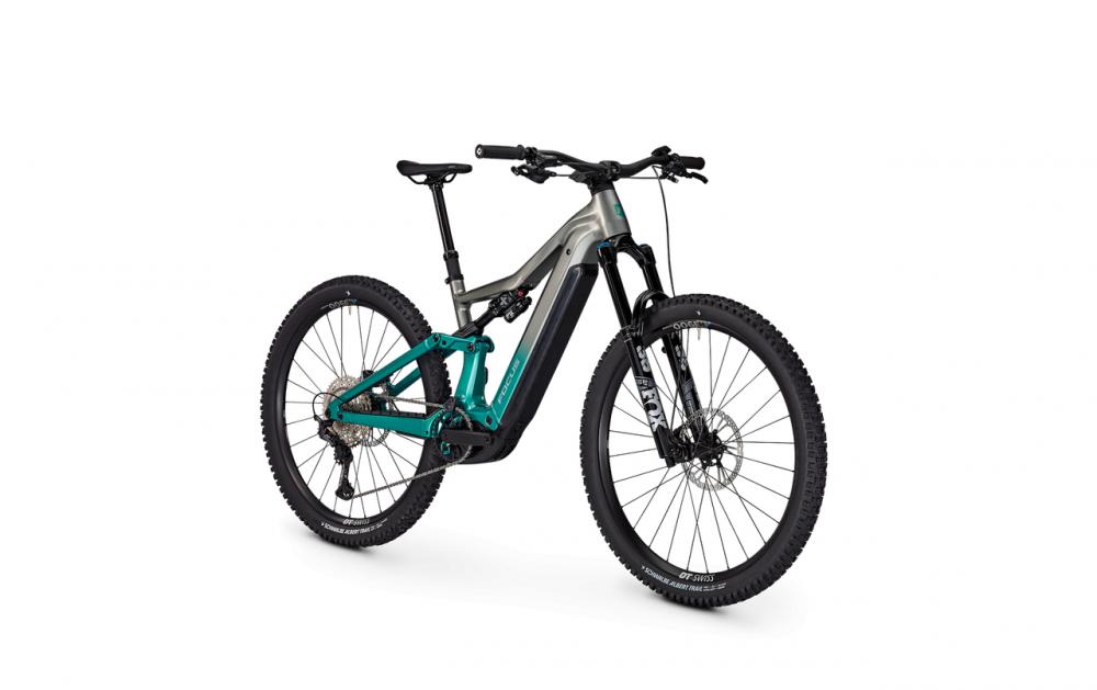 Focus JAM² 6.9 29" L Steelgrey / Emeraldgreen - leistungsstarkes E-MTB Fully