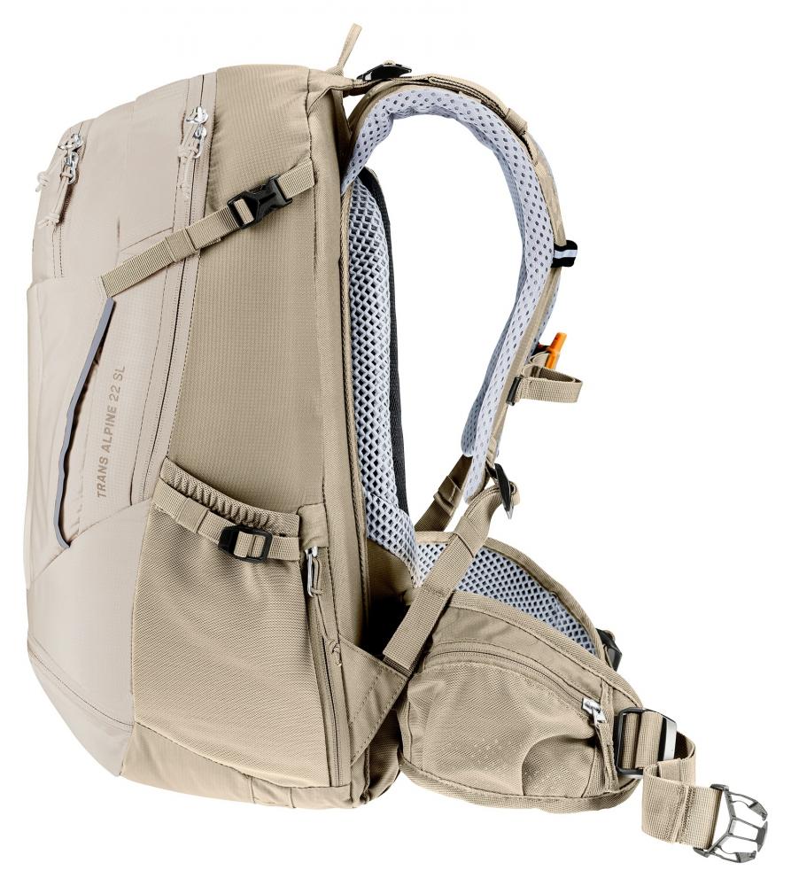 Deuter Trans Alpine 22 SL Fahrradrucksack 22L - Damen Mehrtagesrucksack für Alpenüberquerungen