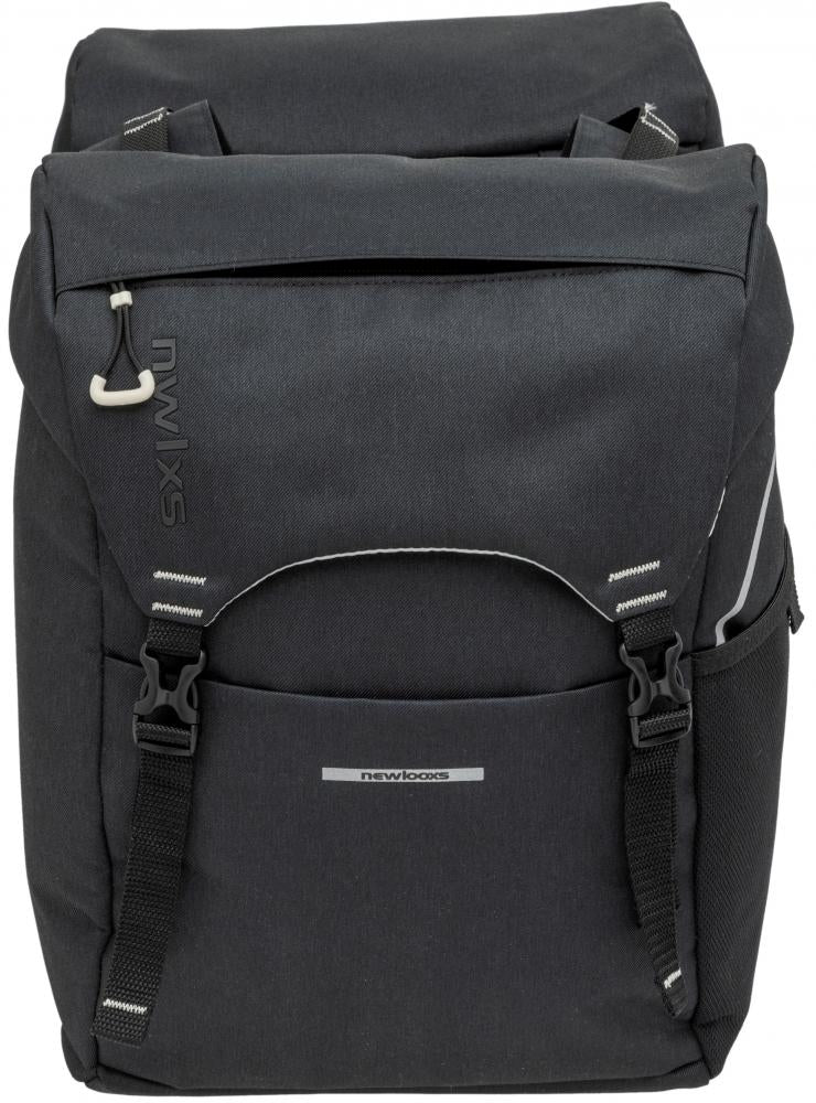 New Looxs Doppelpacktasche Sports Black 2x 19L Black - viel Stauraum für Alltag und Tour