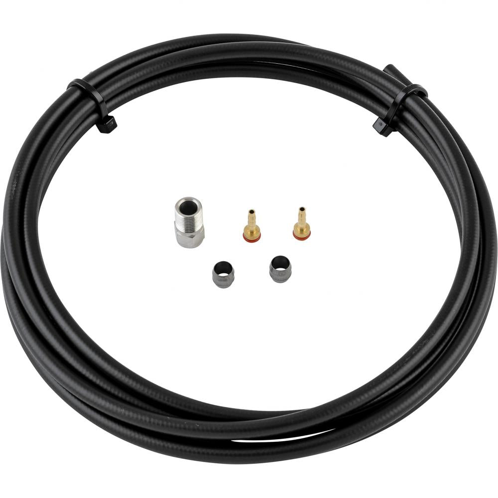 TRP Bremsleitungskit schwarz 2000mm für hydraulische Scheibenbremsen mit Fittings.