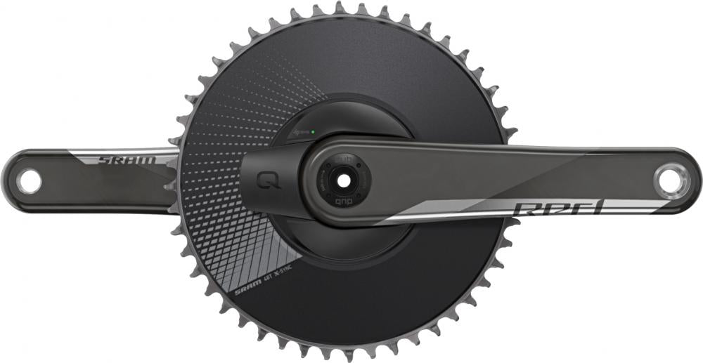 SRAM Quarq RED AXS Aero Kurbelgarnitur 177,5 mm 48T - präzise Leistungsmessung für Road