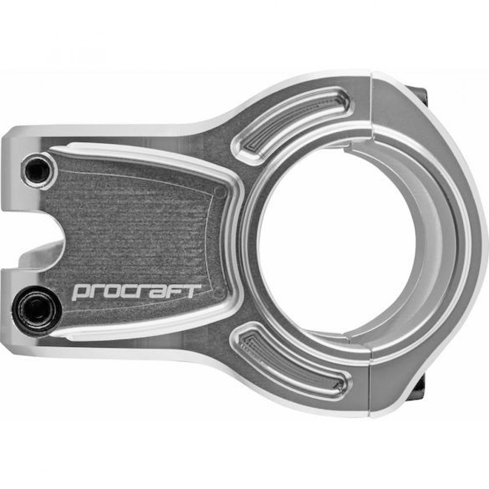 Procraft Vorbau Trail Ultimate CNC 35mm Silber für maximale Kontrolle auf Trail & Enduro.