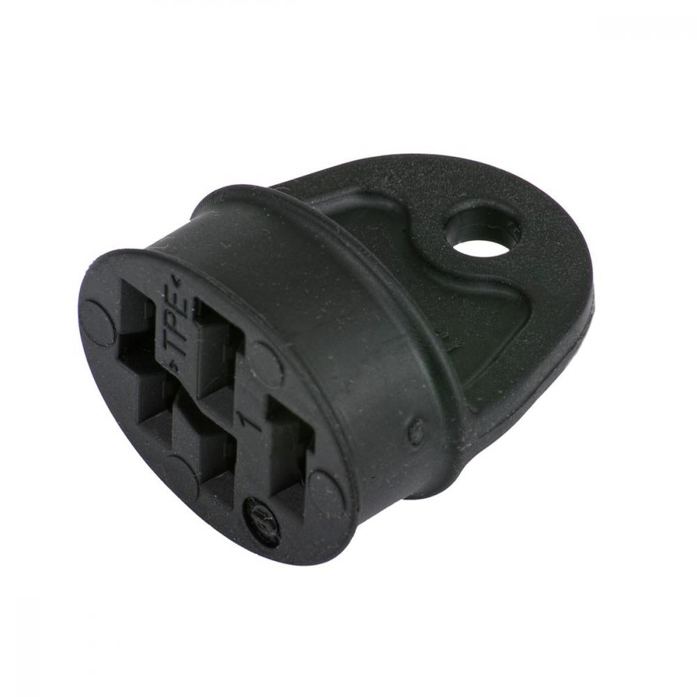 Bosch Pin Abdeckung 2100605: Schwarze TPE-Abdeckung für elektrische Fahrradkontakte.