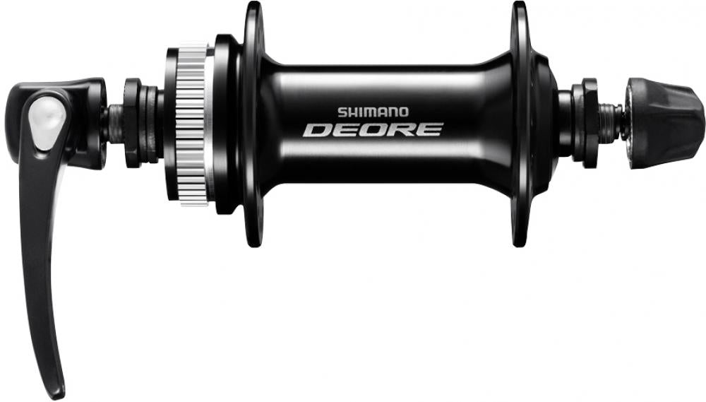 SHIMANO Vorderradnabe DEORE HB-M6000 Center-Lock Schnellspanner Vorderradnabe - für Scheibenbremse 36 Loch
