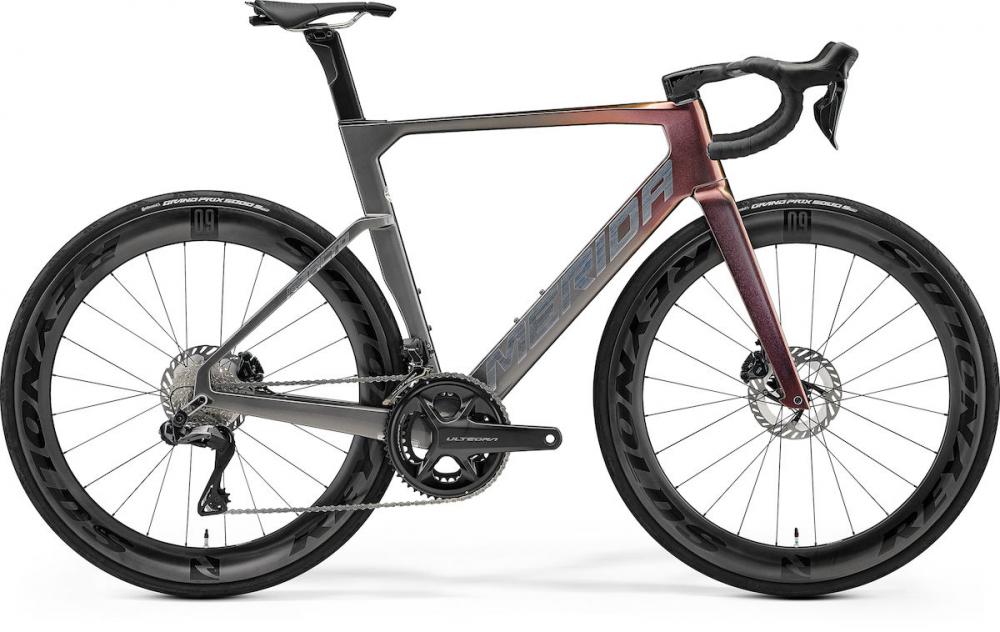 REACTO 8000 rainbow/gunmetal grey(silver), MERIDAnGröße: M, Farbe: pink, Gewicht: 8,7 kg, VE: 1 Stk.