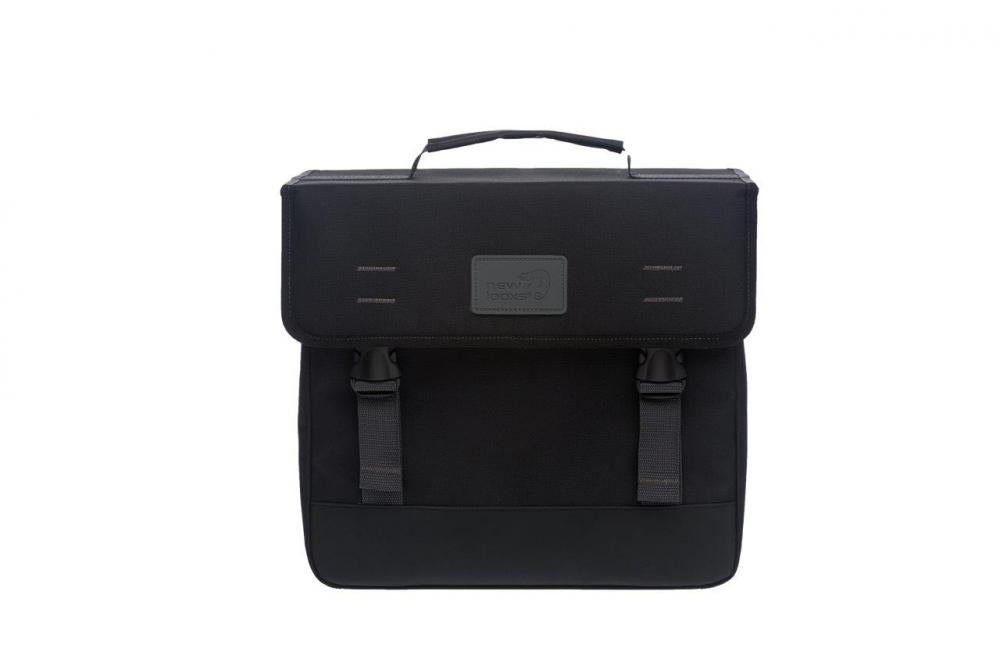 New Looxs Radtasche Origin Single Black 18L Black - robuste Gepäckträgertasche für Alltag und Tour