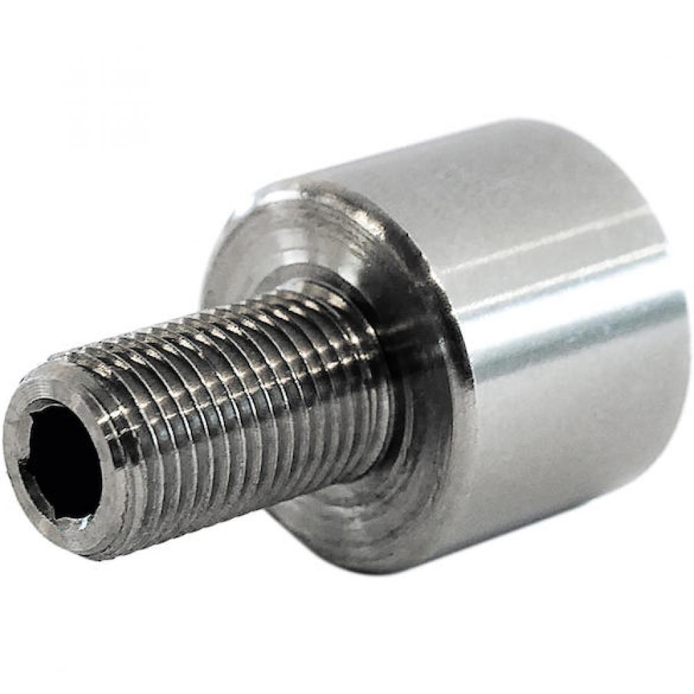 The Robert Axle Project Kupplungsadapter für 5 mm Schnellspanner Silber - Fahrradanhänger-Adapter