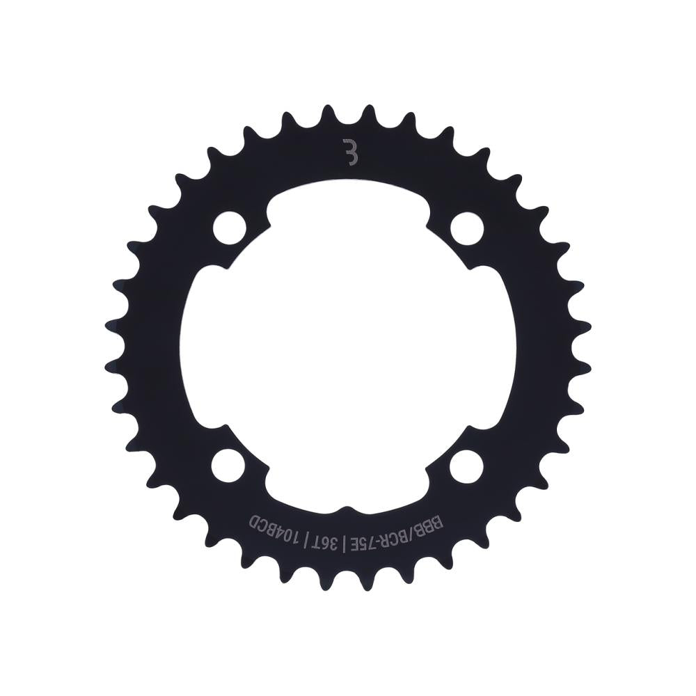 BBB E-bikeGear BCR-75E Kettenblatt 36 Zähne 104 mm Stahl schwarz