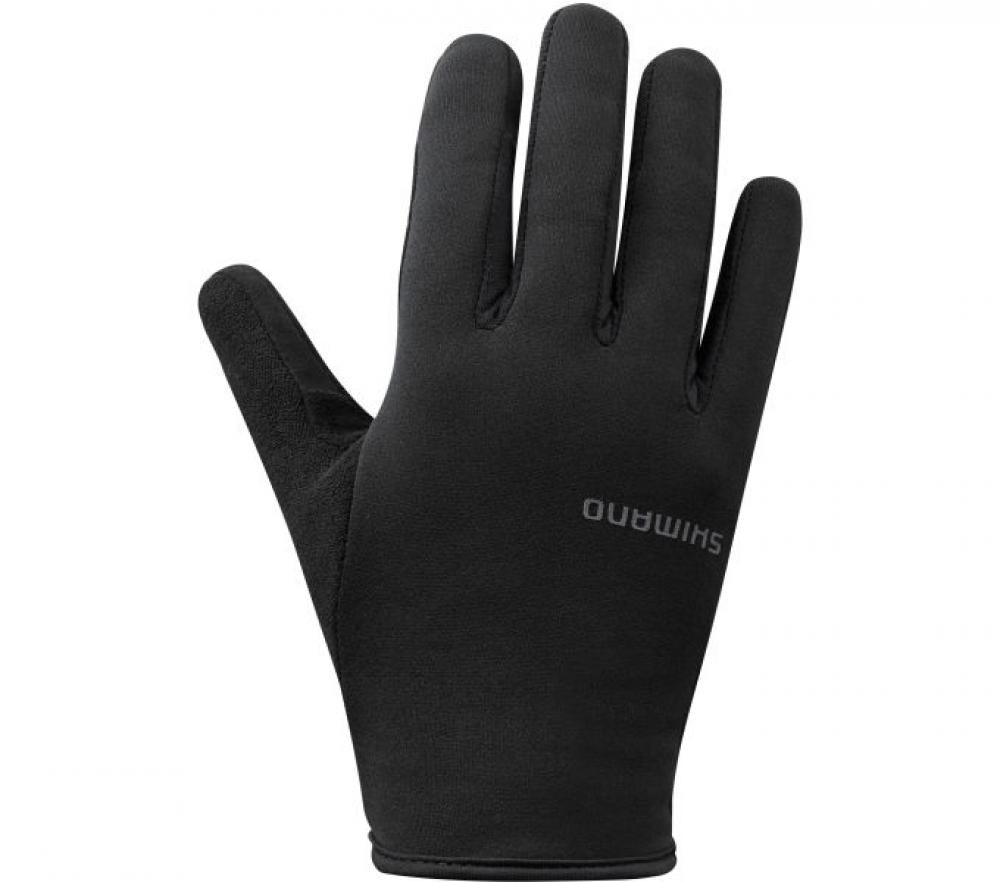 SHIMANO LIGHT THERMAL Gloves BLACK XXL - leichte Thermo-Radhandschuhe