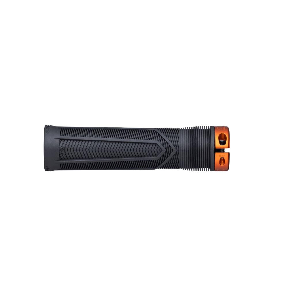 Race Face Chester Lock-On Griff 136/31mm black/orange - sicherer Halt & Kontrolle