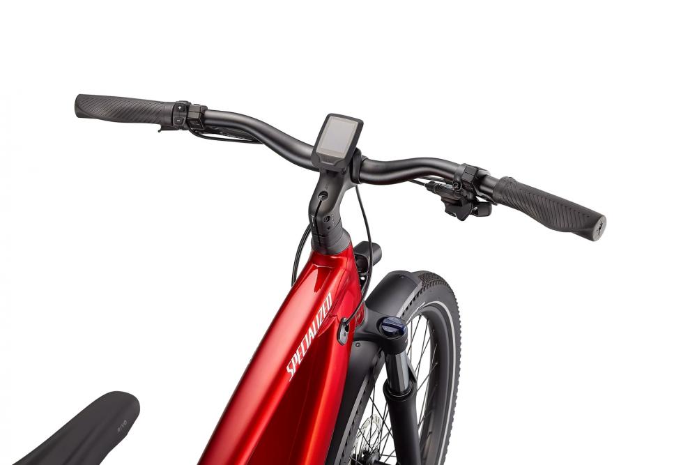 Specialized VADO 4.0 NB E-Bike - Red Tint/Silver Reflective - Leistungsstarkes Urban E-Bike - E-City Bike