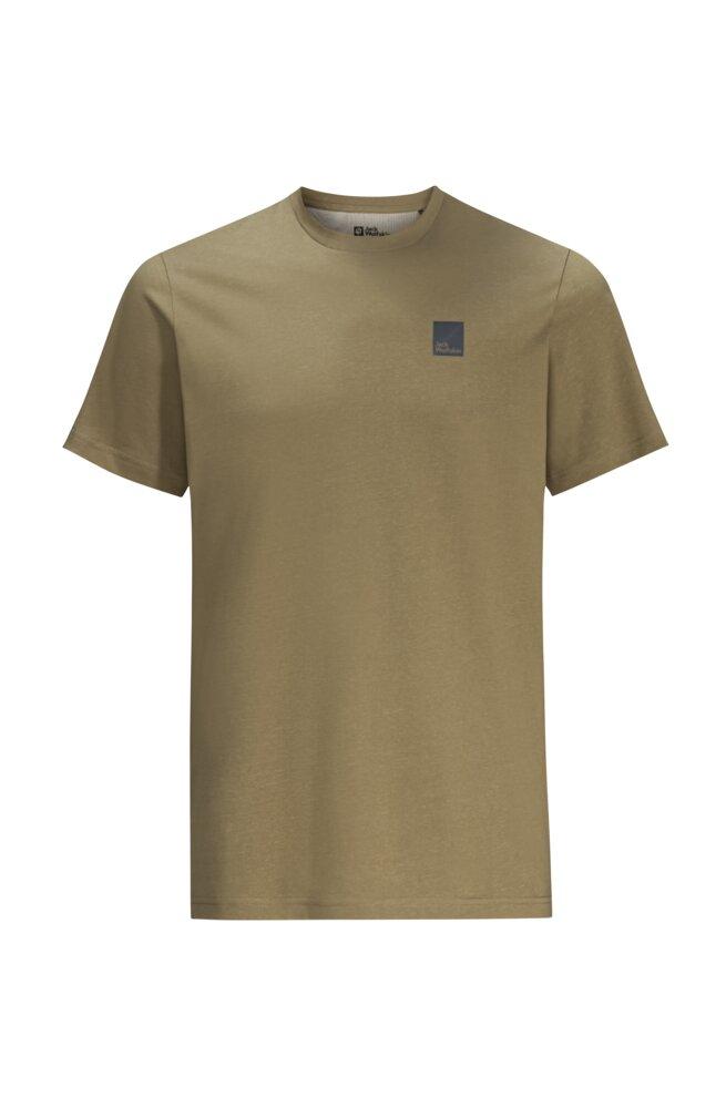 Jack Wolfskin Bike Commute T M Synthetic Fiber T-Shirt Shortsleeve Grey Olive Größe L