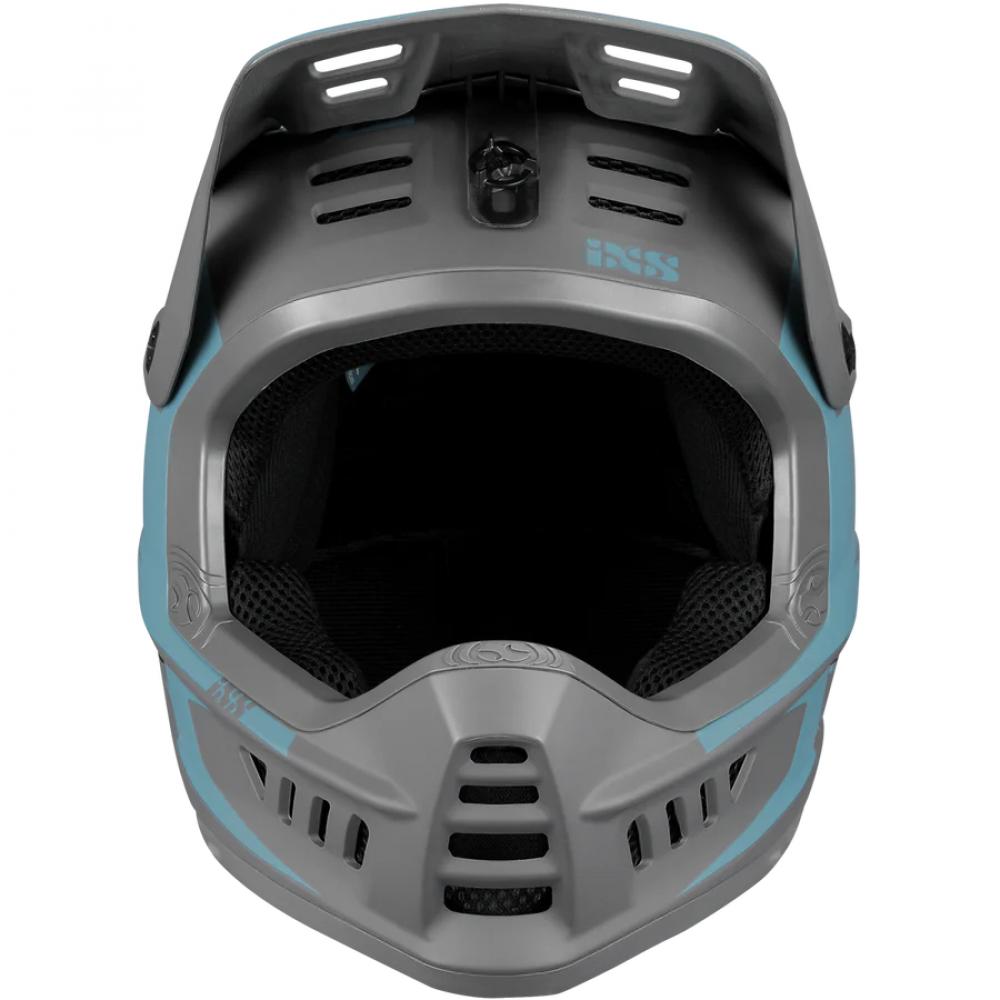 IXS Sports Division iXS XACT Evo helmet L/XL Ocean-Graphite - Fullface-Helm mit Top-Belüftung