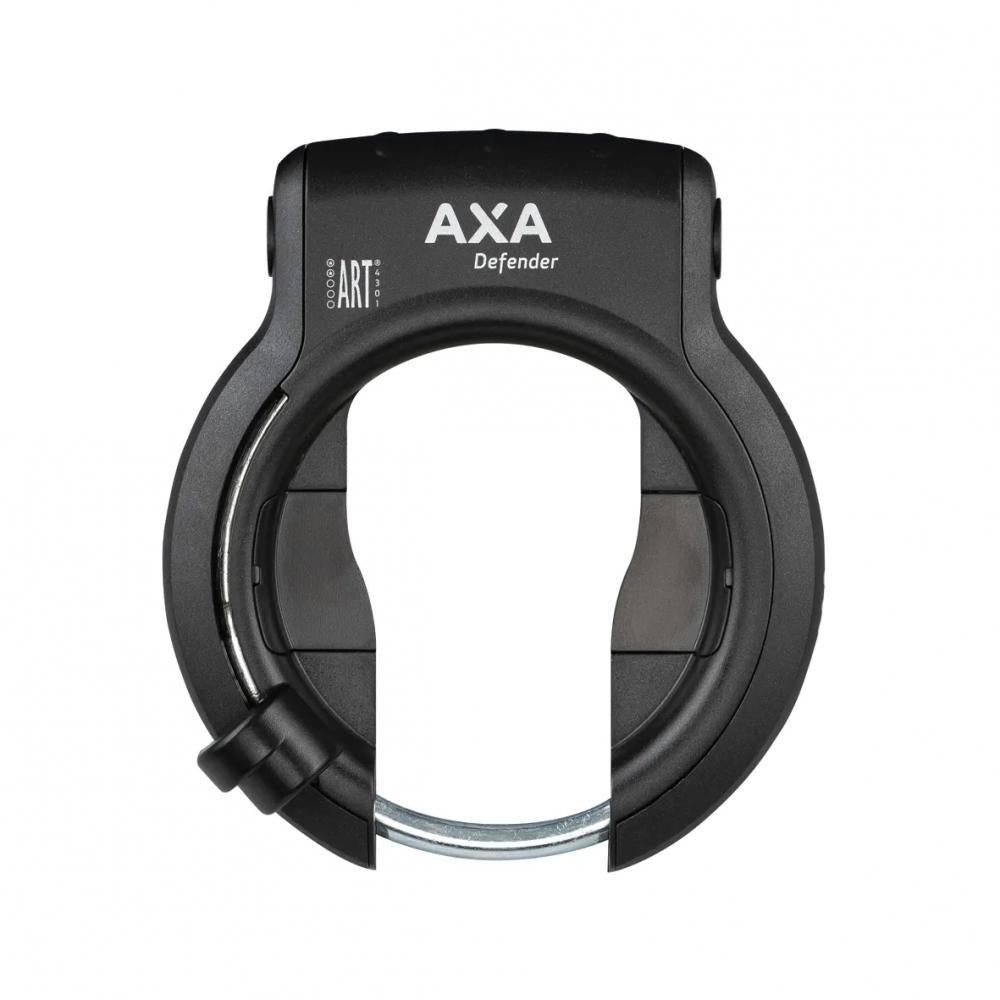 Axa Rahmenschloss Set Defender/ RLC 140 Einsteckkette+ Outdoor Tasche auf Karte