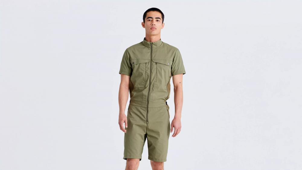 S/F SUN FIELD SUIT MEN GRN L - Herren Outdoor-Anzug Grün Größe L