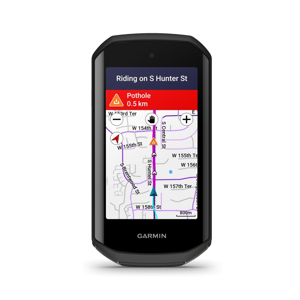 Garmin Edge 1050 GPS-Fahrradcomputer: 3,5" LCD, 480x800 Pixel, bis zu 20h Akkulaufzeit, GroupRide, Garmin Pay, vorinstallierte Fahrradkarten