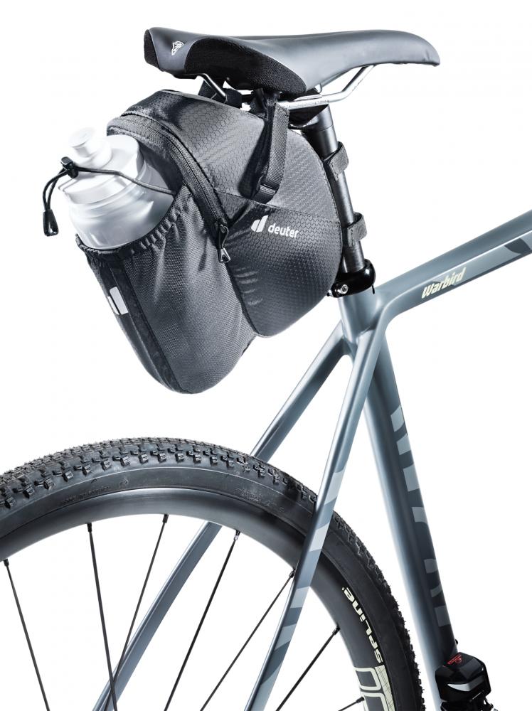 Bike Bag 1.2 Bottle Satteltasche Schwarz - Leichte Fahrradtasche 1,2L für Radfahrer