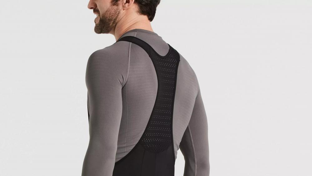 SEAMLESS BASELAYER LS MEN GRY S/M - Nahtlose Funktionsunterwäsche Herren Langarm Grau - Bekleidung
