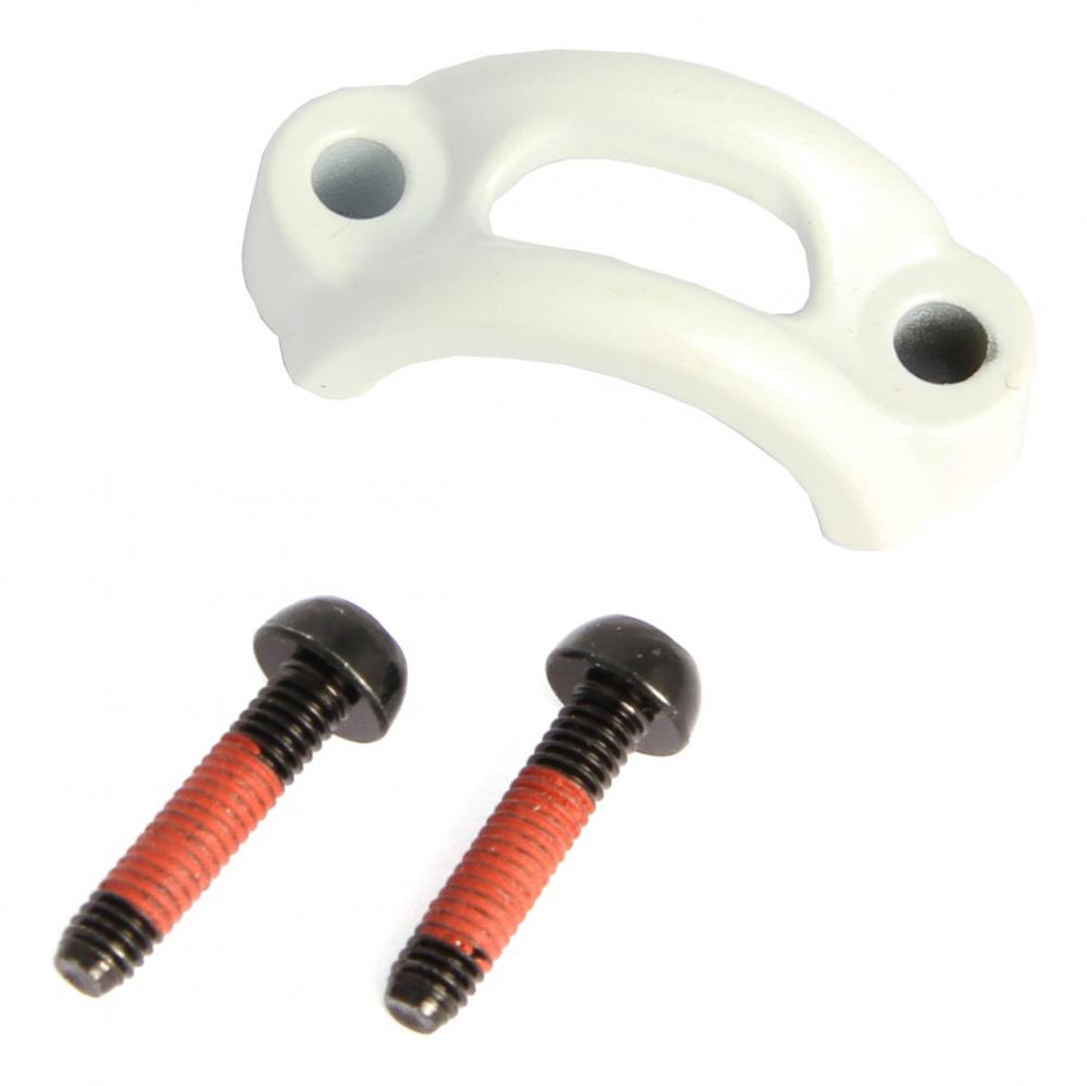 Hayes Griffschelle Stroker / Trail 22,2 mm weiß - sichere Lenkerbefestigung in moderner Ausführung