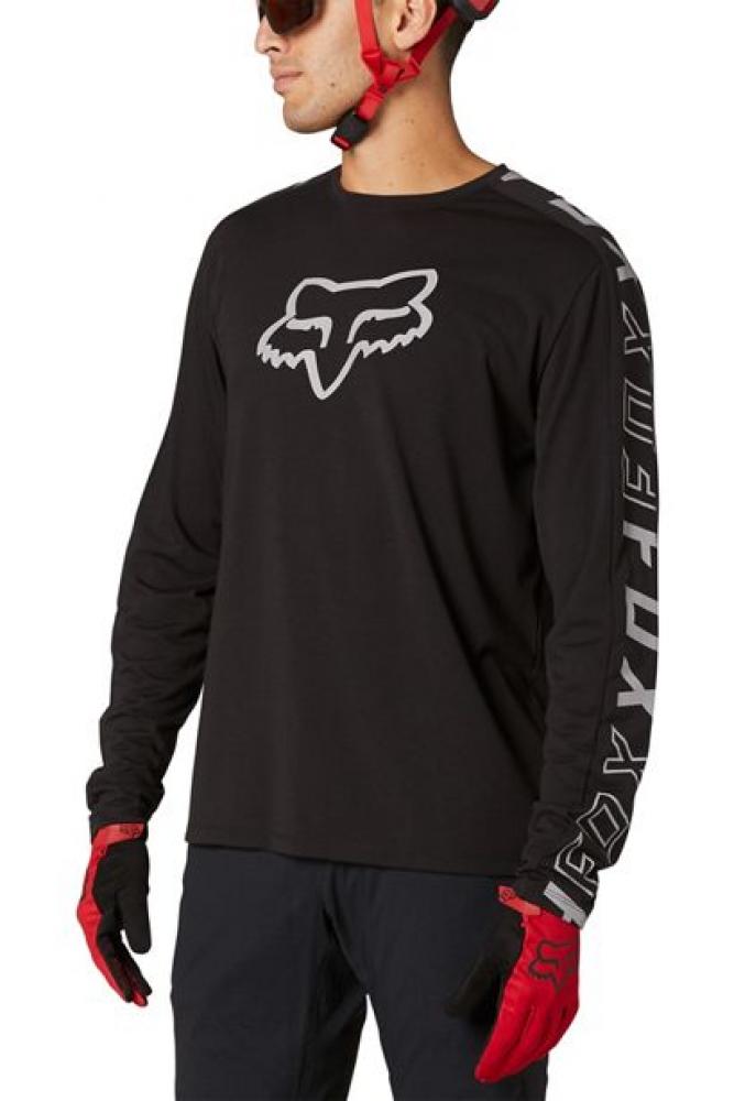 Fox Ranger langärmliges Drirelease Jersey black Größe M