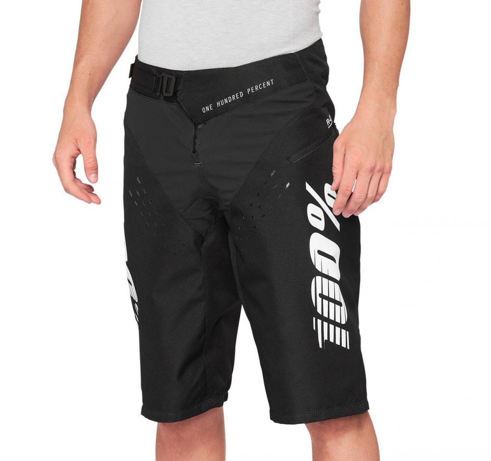 100% R-Core Youth Short (SP21) 26" black - robuste Downhill-Short für junge Rider