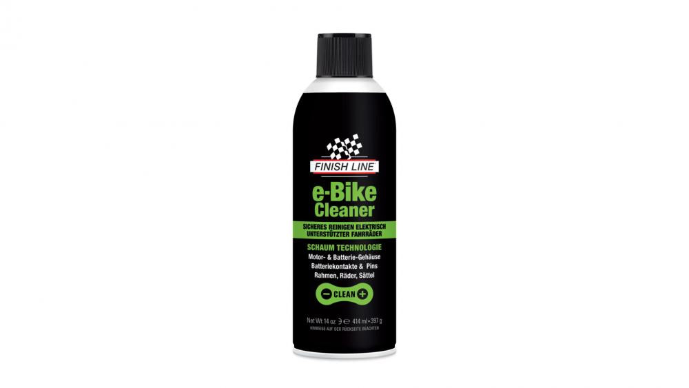 Finish Line E-Bike Reiniger 415ml Aerosol - spezieller Fahrradreiniger für E-Bikes, Motoren und Rahmen, schonend, schnelle Schmutzentfernung