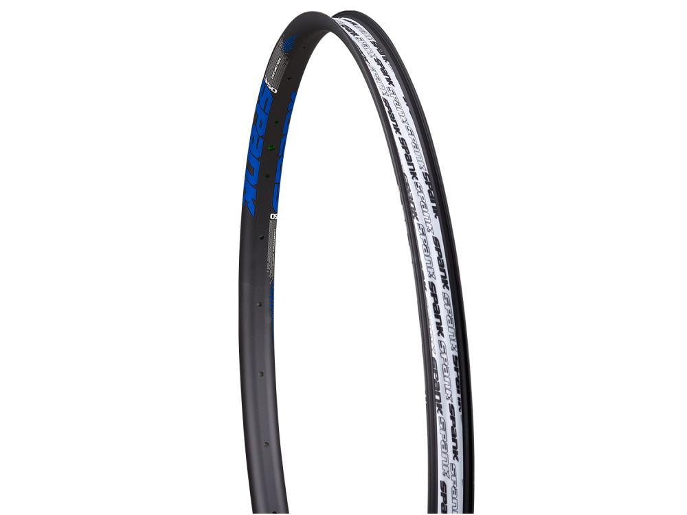 Spank 350 Vibrocore Bead Bite 32-Loch Felge 27.5 Zoll Shotpeen black/blue 650B