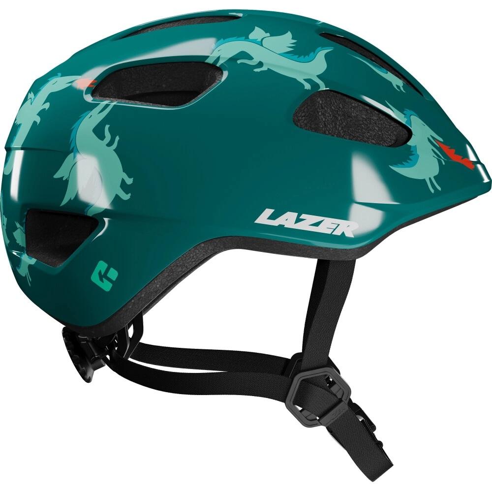 lazer fahrradhelm damen LAZER LAZER Helm Nutz 2.0 KinetiCore grün Kids & Junior