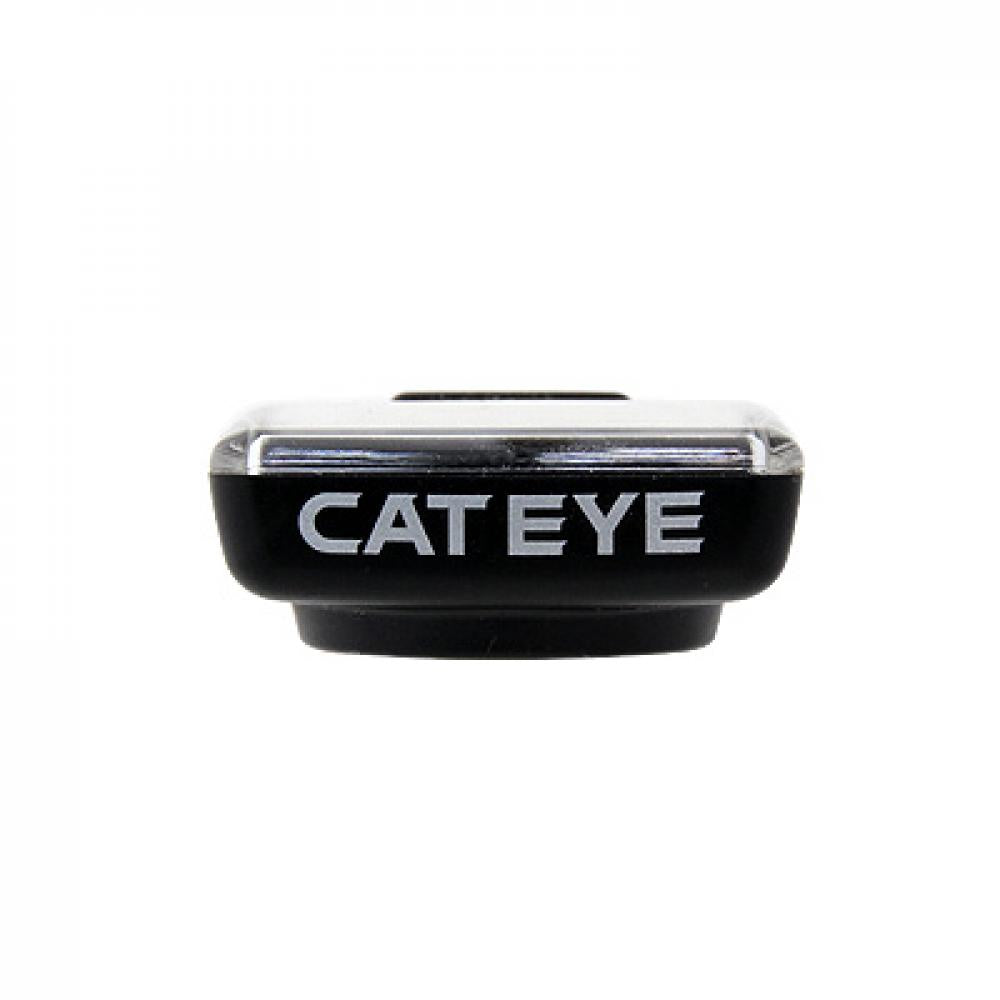 CATEYE Fahrradcomputer Velo Wireless Schwarz – kabelloser Tacho mit Logo-Schriftzug.